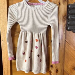 Cynthia Rowley Cream Dress with Heart Details